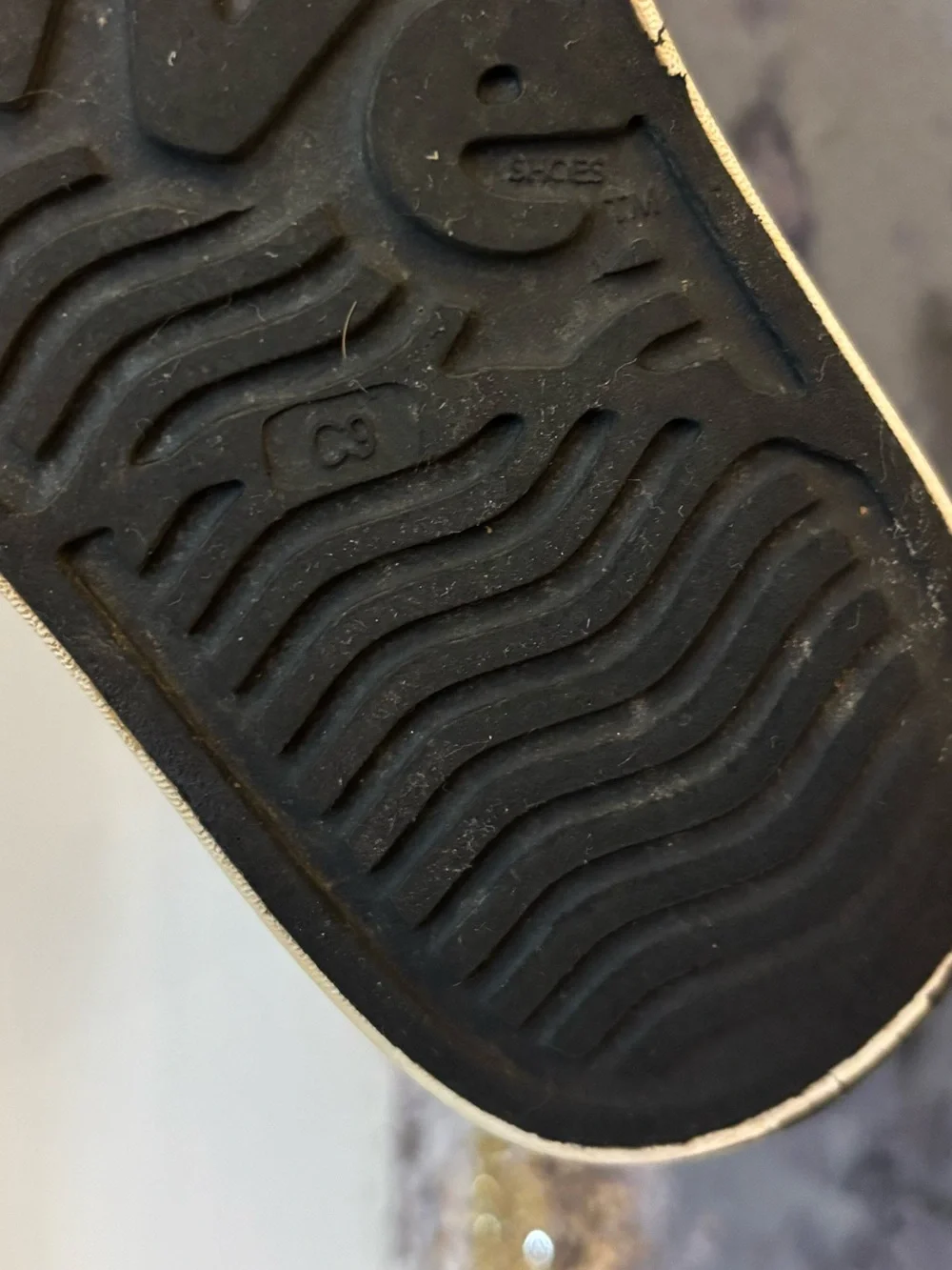 Native | Disney Black Mickey Pattern Slip-On Water Shoes Size C9